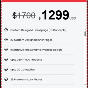 Business E-Commerce Website Package