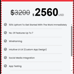 Starter Mobile App Developement Package